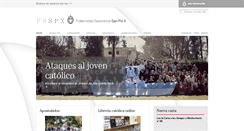 Desktop Screenshot of fsspx-sudamerica.org